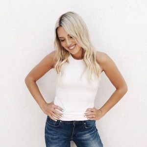 ❌SOLD❌ Eden Tank, Ivory, by Carly Jean Los Angeles